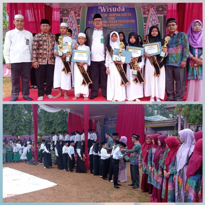TASYAKURAN PELEPASAN SISWA  KELAS VI DAN WISUDA TAHFIDZ JUZ 30 MIN 2 TANJAB TIMUR