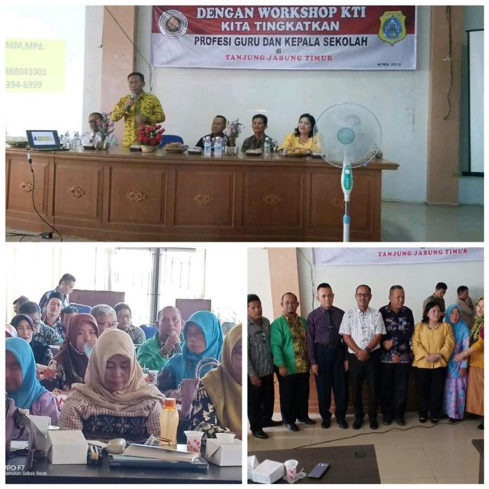 Kepala MIN 2 Tanjab Timur Mengikuti Kegiatan  Workshop Karya tulis Ilmiah (KTI) dan Penelitian Tindakan Sekolah (PTS)