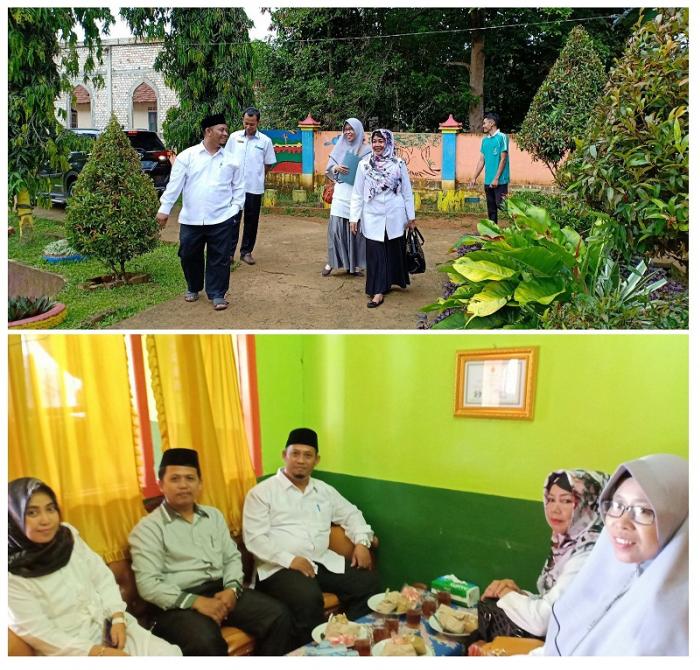 Tim Monev Kantor Wilayah Kemenag Provinsi Jambi Tinjau Pelaksanaan USBN di MIN 2 Tanjab Timur 