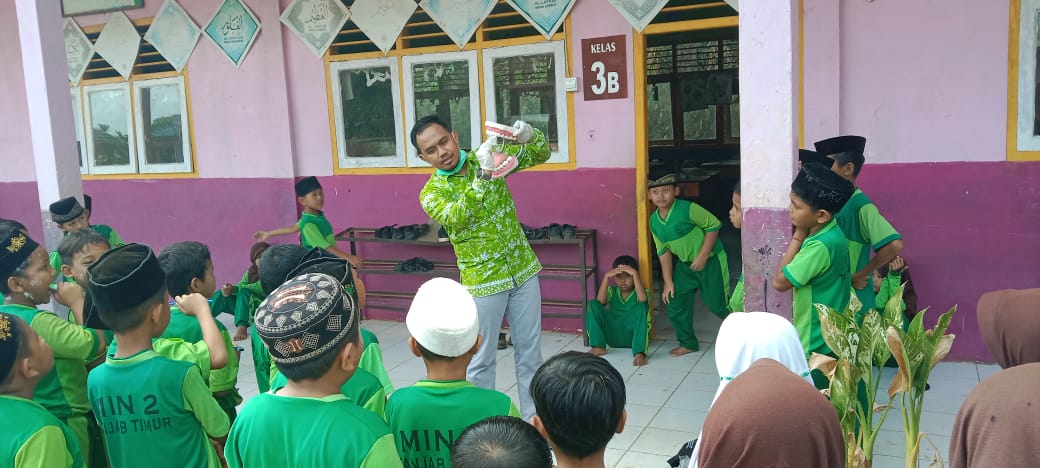 Puskesmas Gelar Penyuluhan Kesehatan Gigi di MIN 2 Tanjung Jabung Timur
