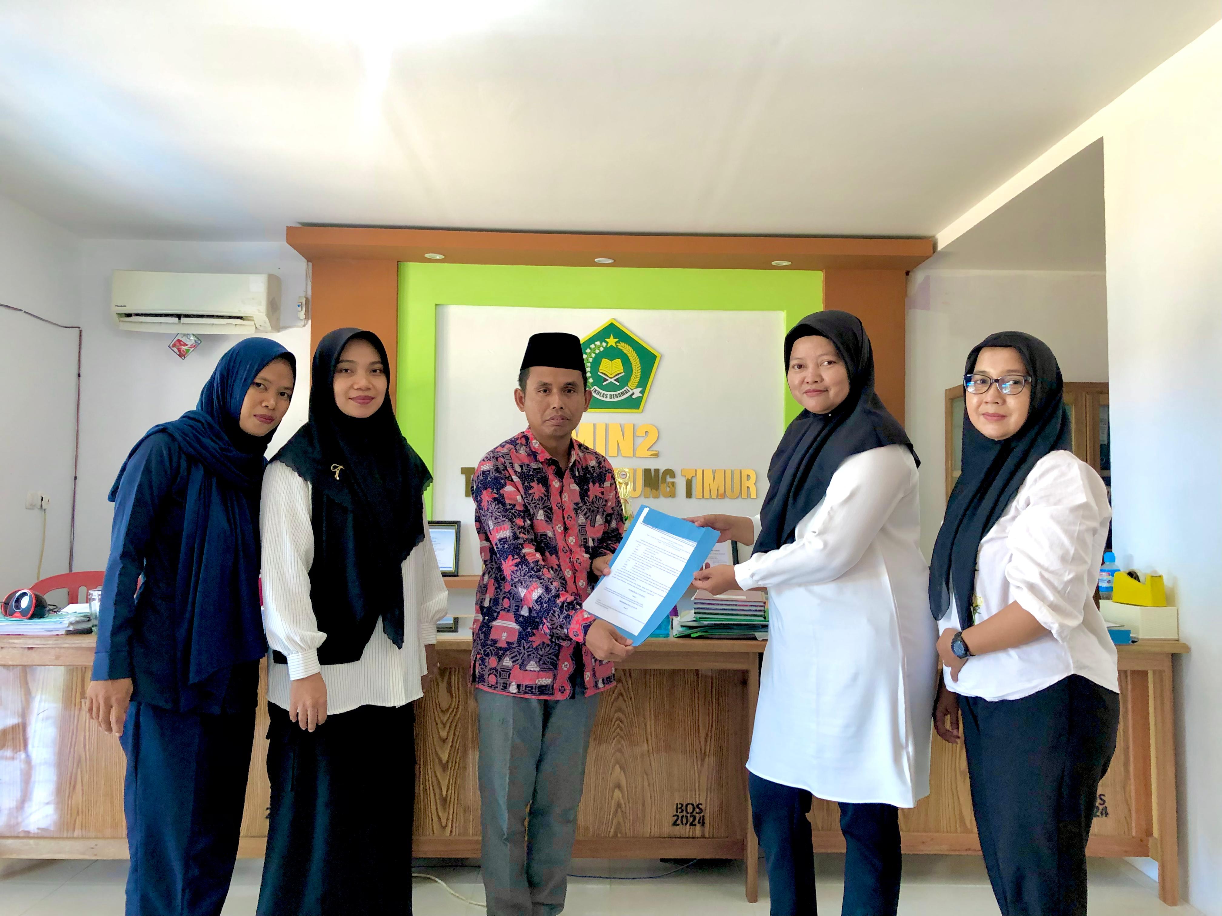 MIN 2 Tanjung Jabung Timur Jalin MoU dengan Puskesmas Muara Sabak Barat untuk Meningkatkan Kesehatan Siswa