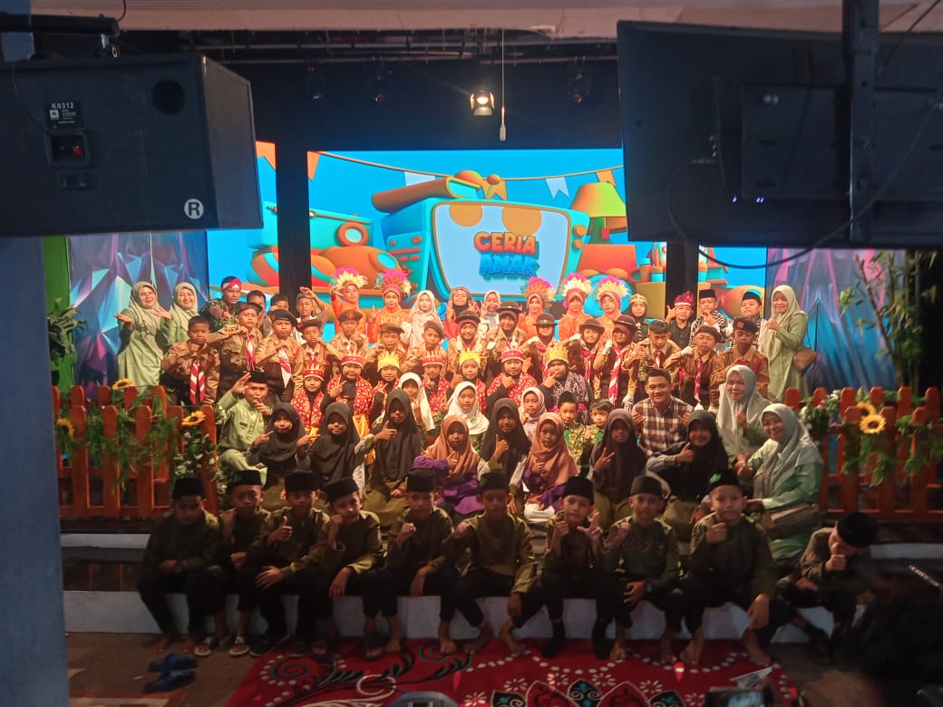 Siswa-Siswi MIN 2 Tanjung Jabung Timur Tampilkan Kreasi Seni di Acara Pentas Ceria Anak TVRI Jambi
