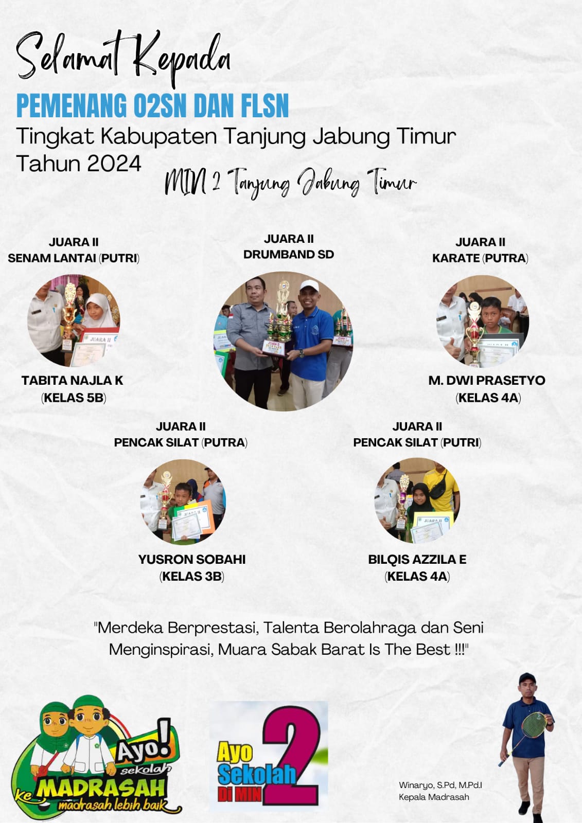 Kejuaraan O2SN Kabupaten Tanjung Jabung Timur: Prestasi Gemilang Para Juara